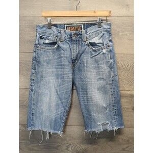 Vintage Levi's Skinny 511 Denim Cut Off Shorts Men's Size 32